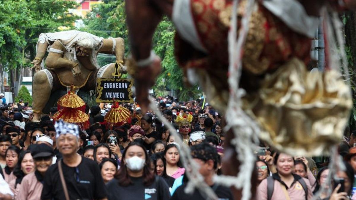 Hindus Hold Ogoh-ogoh Parade For The First Time, Cak Eri: Home Hall For All Religious Owners