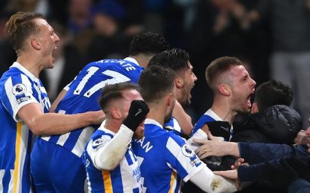 Hasil Liga Inggris: Tragis, Chelsea Digilas 1-4 di Kandang Brighton & Hove Albion