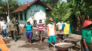 Berita Bantul Hari Ini: Bupati Bantul Tinjau Pembangunan Infrastruktur Desa Padat Karya