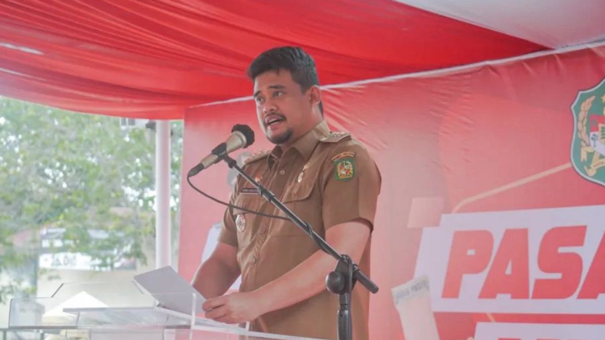Tangani Inflasi, Bobby Nasution Buka Pasar Murah di 151 Kelurahan Medan