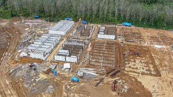 Progress has reached 70 percent, the construction of 245 Huntara in Batang Toru Tapsel is accelerated.