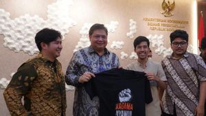 Disambangi ke Jakarta, Menko Airlangga Ajak BEM UGM Kritisi Kebijakan Publik