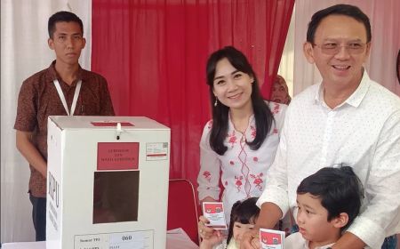 Pasangan Pramono-Rano Menang Telak di TPS Ahok Mencoblos