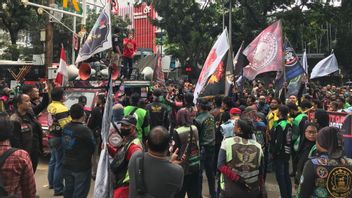 Diajak Audiensi Rapat di Komisi B DPRD, Ojol Lebih Pilih Lanjutkan Aksi Demo Tolak ERP