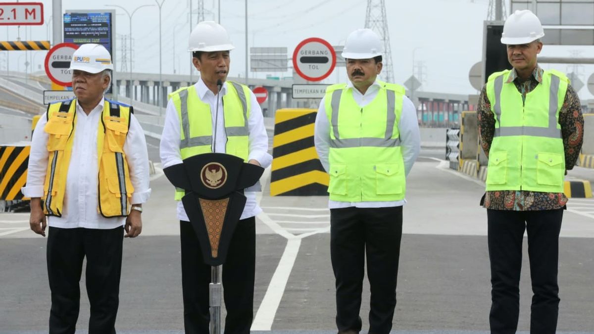 佐科威官员三宝垄-德马克收费公路，甘贾尔希望能够零售拥堵和抢劫