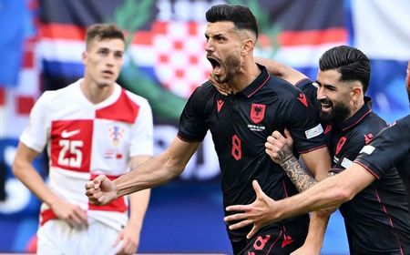 Kroasia Gagal Kalahkan Albania di Menit Terakhir