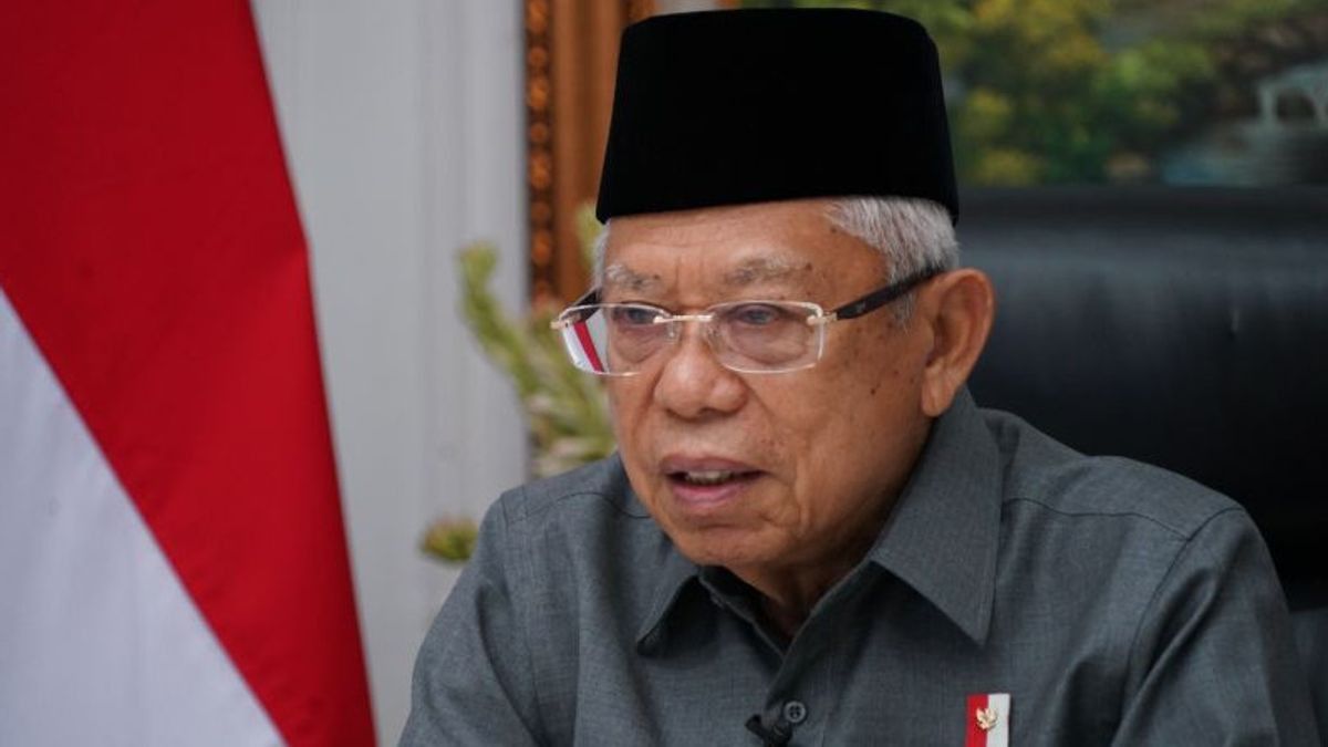 Wapres Ma'ruf Persilakan Capres Lirik Kader NU Jadi Cawapres 