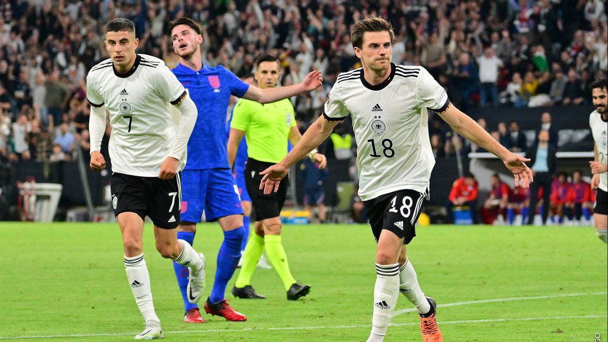 Hasil Lengkap UEFA Nations League: Jerman Vs Inggris Berakhir Tanpa Pemenangan, Italia Bangkit