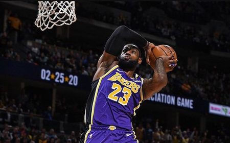 Rekor, Kartu Basket LeBron James Terjual Rp75 Miliar