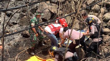 警察は、Cianjurの住民がCピュアクラッシュ発掘鉱山で焼死したと言います