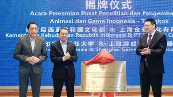 وزير الثقافة فالديزون يفتتح مركز الألعاب في شنغهاي ، جمهورية إندونيسيا مدعوم لوقف السوق