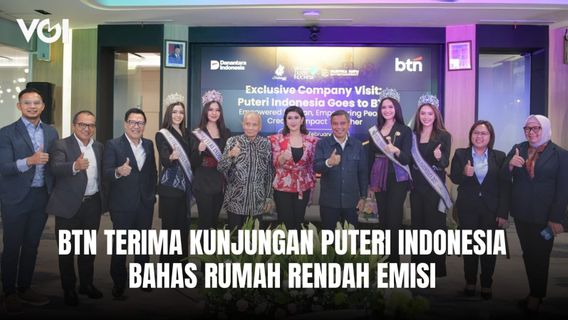 BTN Terima Kunjungan Puteri Indonesia Bahas Rumah Rendah Emisi 