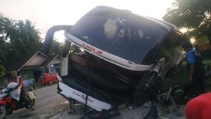 Bus Atlet Bela Diri Asal Bengkulu Kecelakaan di Kaur, 2 Orang Terluka