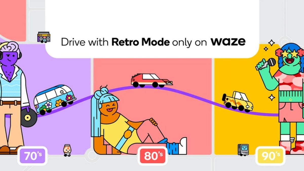 Waze Invites Users To Reminisce Through The Retro Mode Feature In Its App