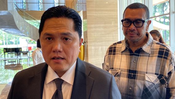 Dampingi Jokowi, Erick Thohir Terbang ke Makassar Cek Program Pembangunan Proyek Vital BUMN