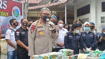 Police Shoot Dead Narcotics Port In Medan From Surabaya