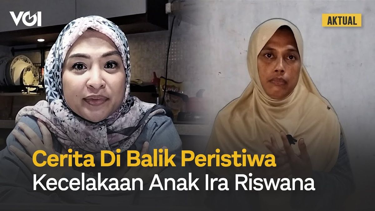 VIDEO: This Is The Story Of The Motorcycle Driver Who Survived The Accident Of Ira Riswana's Child