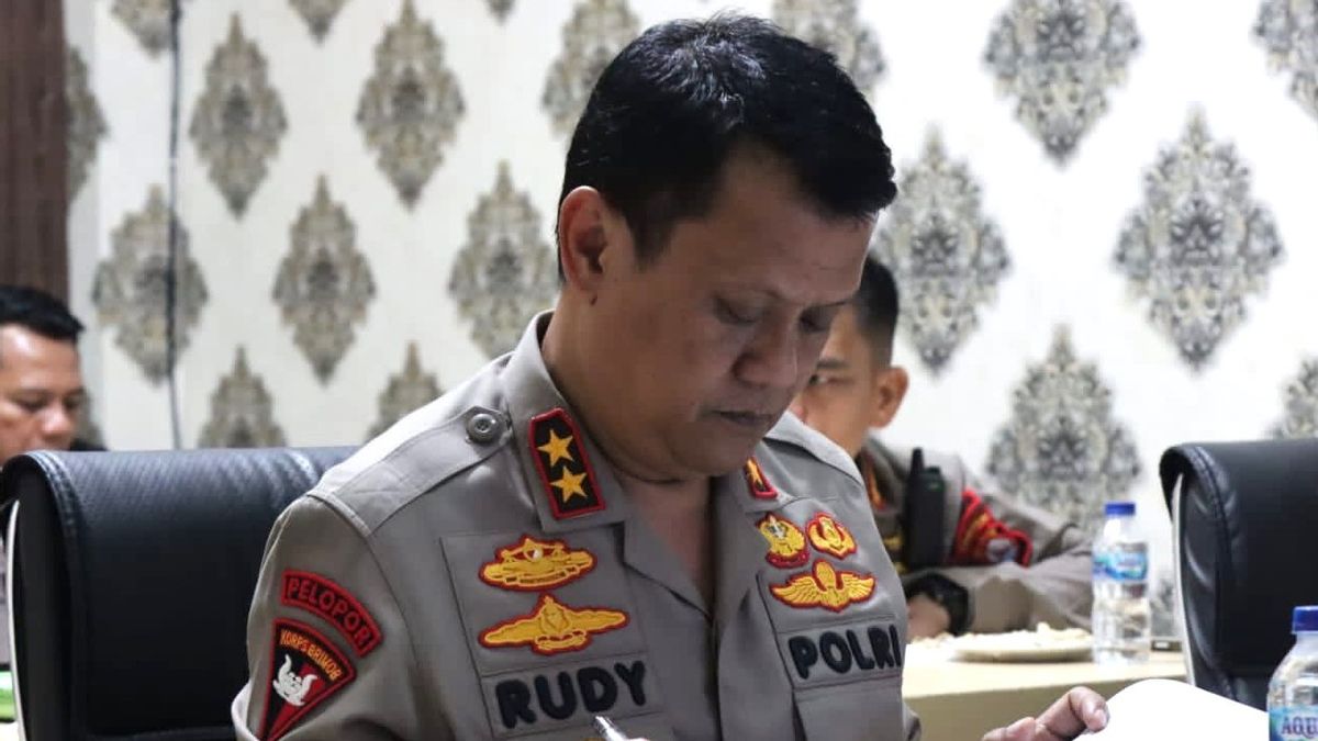 Banten Police Chief Also Asks His Staff To Dare Not To Be Firm In Gambling