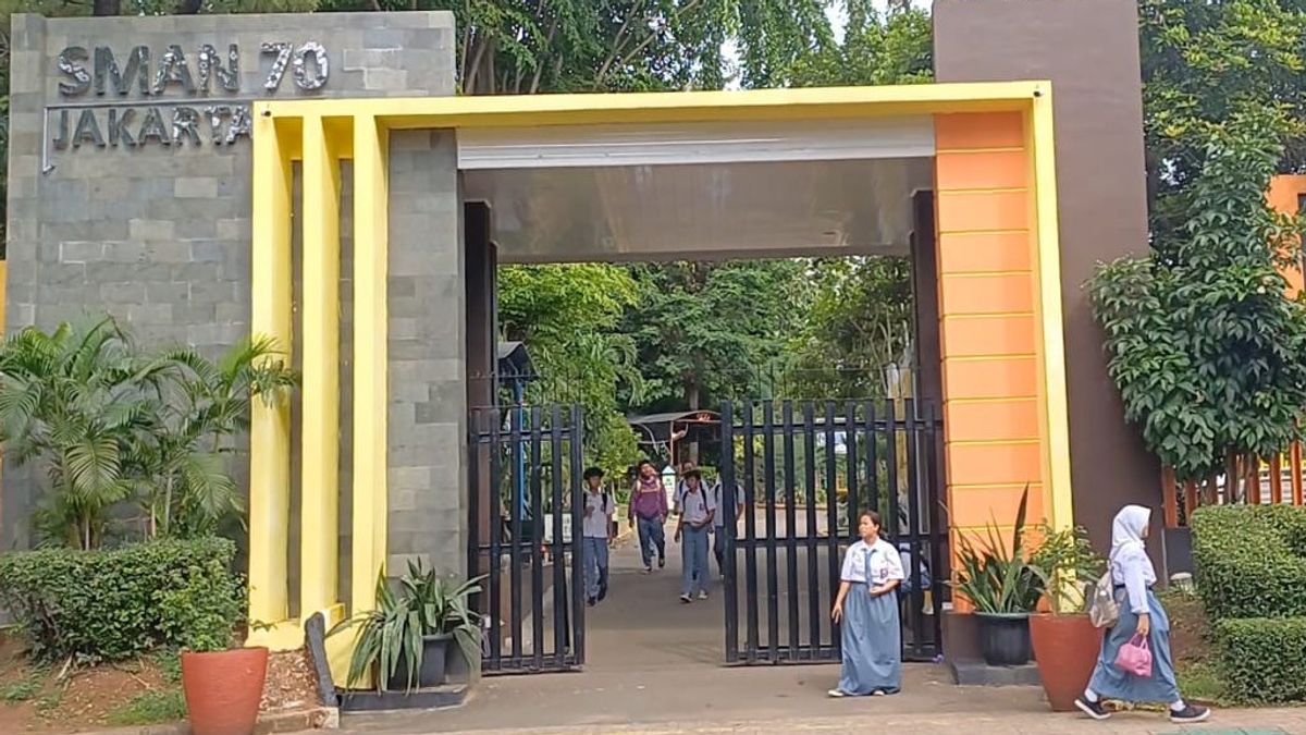 SMA 70 South Jakarta School Admits There Was Violence By Students During Rest Hours