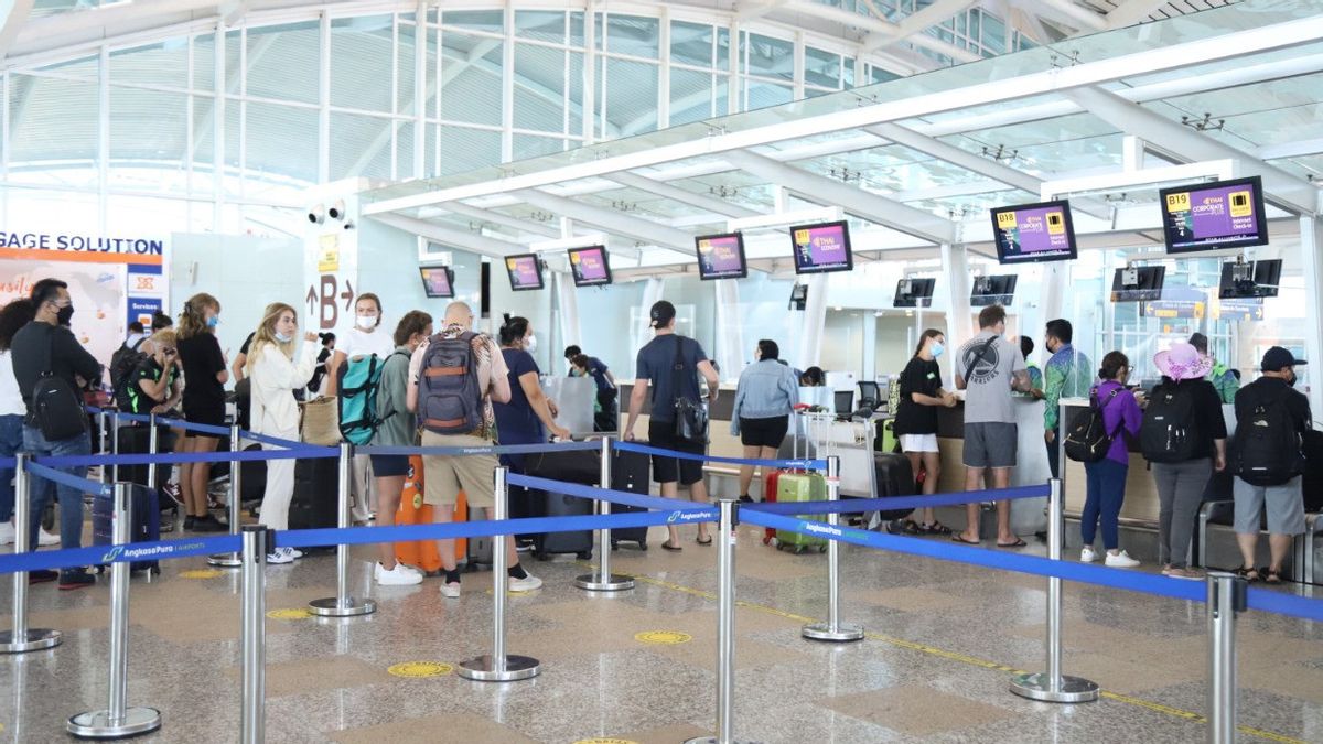 Arrivals Of Foreigners At I Ngurah Rai Airport, Bali, Increase 107 Percent, Dominated By 3 Countries