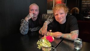  J Balvin dan Ed Sheeran Bakal rilis Album Bersama Tahun Depan