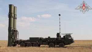 Resmi Berdinas, Militer Rusia Tempat Resimen Pertama Sistem Pertahanan Udara S-500 untuk Jaga Moskow