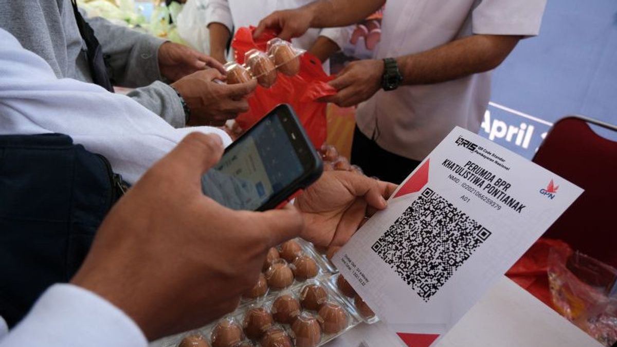 Bank Indonesia Records Number of QRIS Usage of 30 Million Merchants