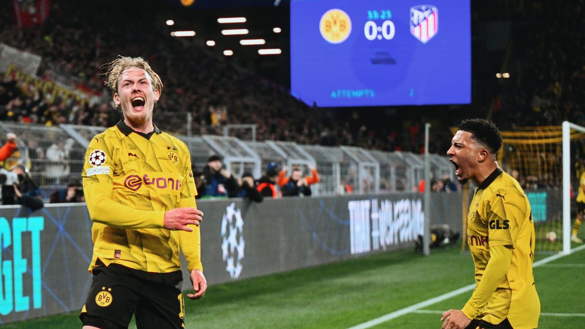 Dortmund Hanya Butuh Tiga Menit Singkirkan Atletico Madrid untuk Bersua PSG
