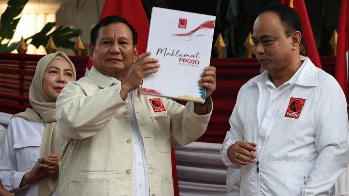 Haven't Announced The Name Of The Vice President, Prabowo: Registration Next Week