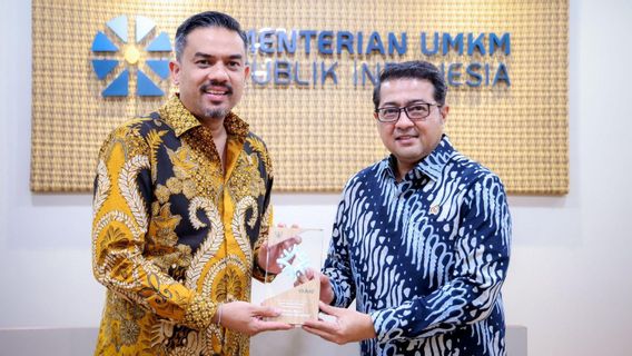 Kementerian UMKM dan Kemenekraf Bahas Peluang HKI sebagai Jaminan KUR