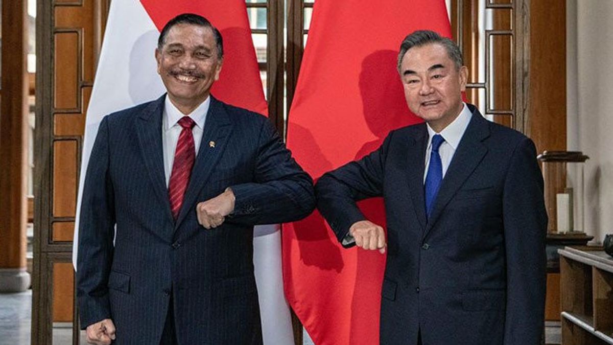 王毅外相は、戦略的ビジネスパートナーであるルフトとして国を評価する:我々はインドネシア共同体を強化する準備ができている - 中国