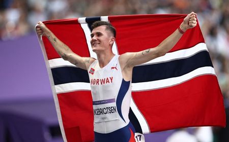 Jakob Ingebrigtsen Rajai Lari 5.000 Meter Putra