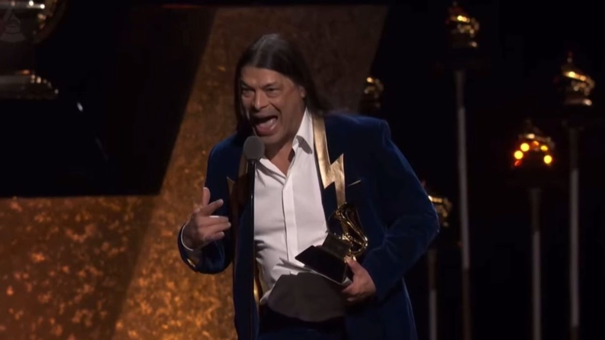  Robert Trujillo di Grammy Awards 2024: Mari Kita Buat Generasi Muda Tetap Bermusik