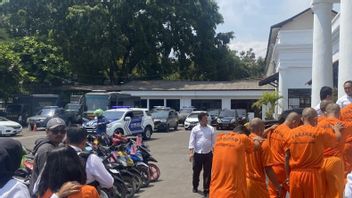 Bawa Bukti Kepemilikan, Korban Curanmor Dipersilakan Ambil 50 Motor Sitaan yang Terparkir di Polrestabes Bandung 