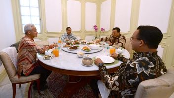 Makan Siang Bersama Jokowi, Ganjar Singgung Pentingnya Netralitas ASN