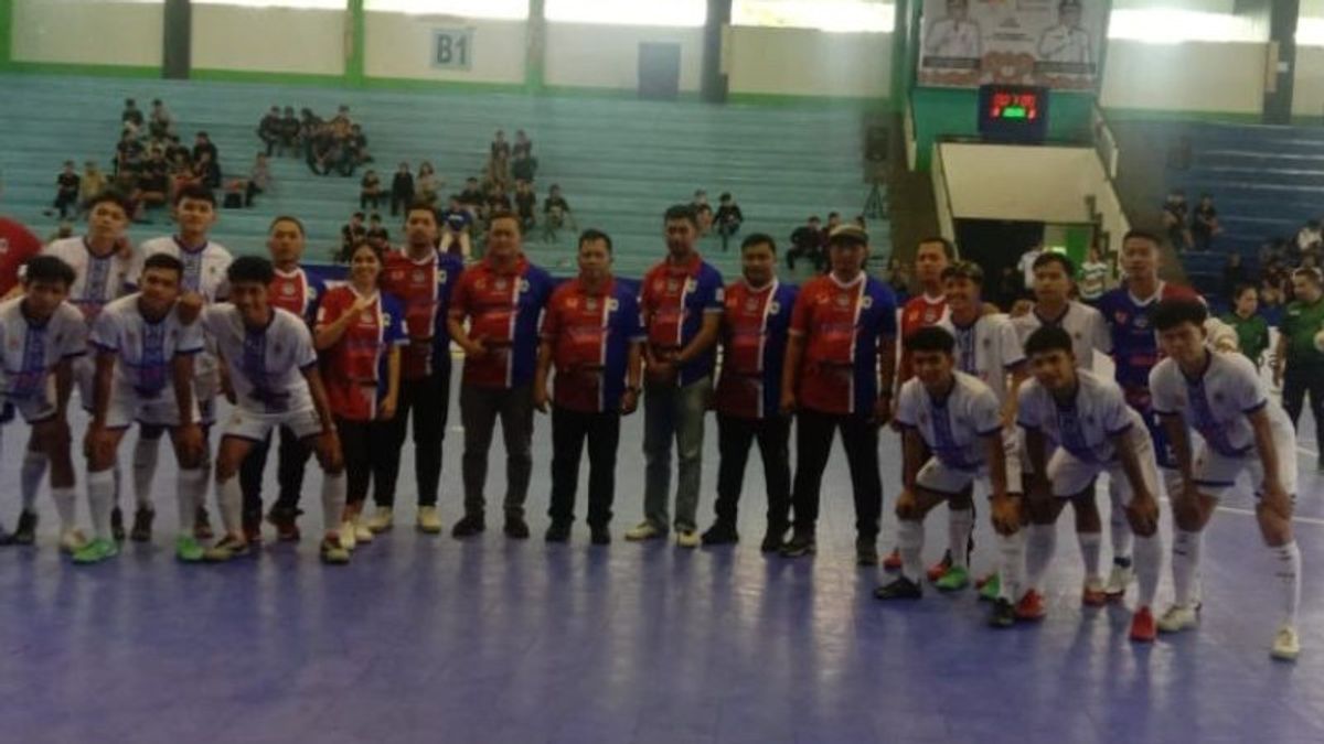 Subsequently, The West Kalimantan Porprov Match, Kapuas Hulu Men's Futsal Team, Is Optimistic That Tembus Will Be In The Final Stage
