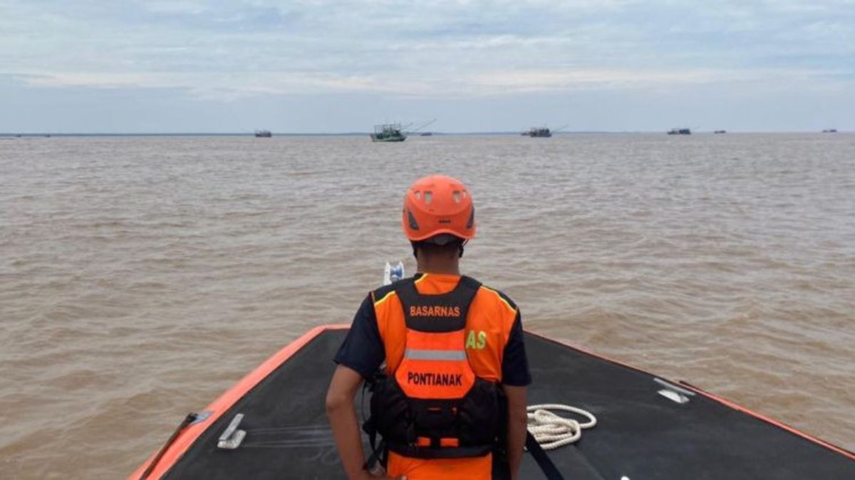 The Search For 5 Missing Fishermen From The Sinking Of 2 Ships In West Kalimantan Is Still Zero