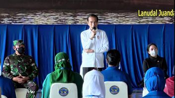President Jokowi Brings Good News! He Promises Houses For The Family Of The Crew Of KRI Nanggala-402