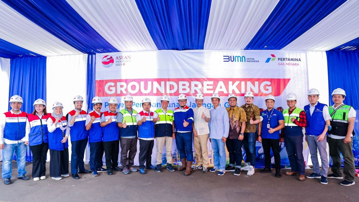 PGN Subholding Gas Groundbreaking 352 KM Jaringan Pipa Gas Komersial Rumah Tangga Kawasan Bintaro
