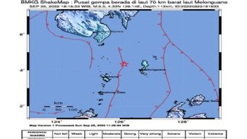 Gempa Magnitudo 5,5 Guncang Kepulauan Sangihe Sulut, BMKG Imbau Warga Hindari Bangunan yang Rusak