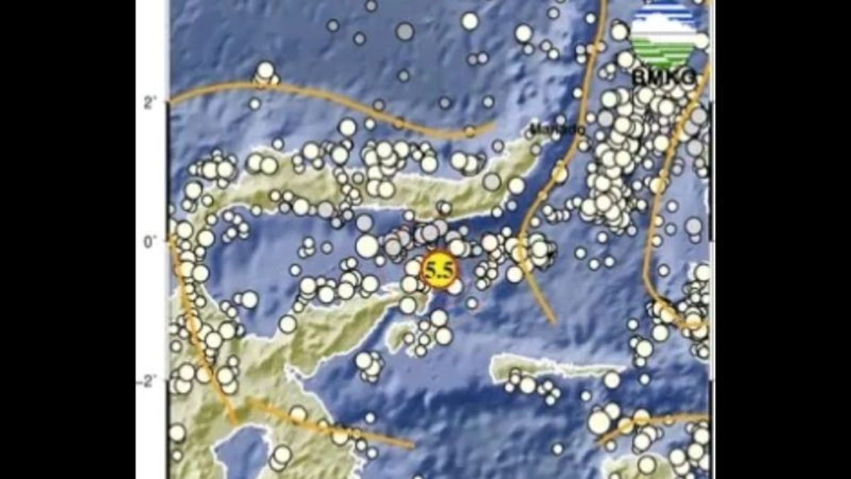 The 5.5 Magnitude Earthquake That Shakes Banggai, Central Sulawesi, Has No Tsunami Potential Even Though It Is Centered In The Sea