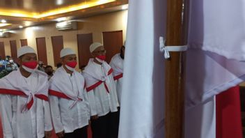 Admettre Les Extrêmes, 4 Détenus Du Réseau JAD à Bandarlampung Se Repentir, Serment D’allégeance à La NKRI