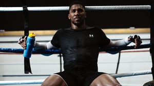 Beaucoup de gens ont été stupéfaits de voir Anthony Joshua s’entraîner à Daniel Dubois