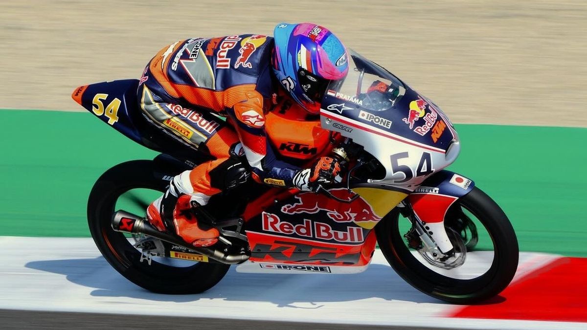 Veda Ega Start dari P2 di Rookies Cup 2025 Mugello
