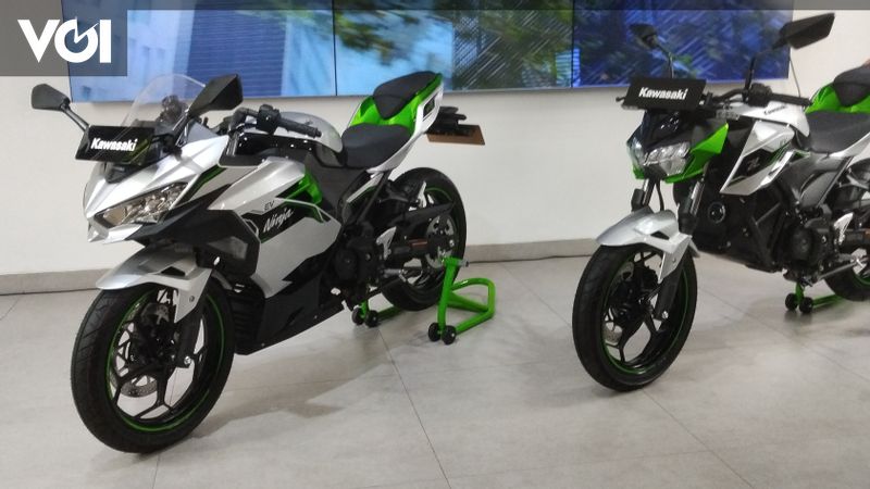 Resmi Motor Listrik Kawasaki Ninja E-1 Dan Z E-1 Mengaspal Di Indonesia ...