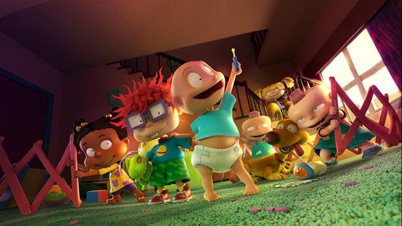 Rugrats سلسلة إعادة التشغيل دعابة تعتبر زاحف من قبل Warganet