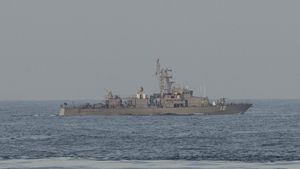 Angkatan Laut Kirim Kapal Patroli dan Helikopter Militer, Iran Lepaskan Drone Maritim Amerika Serikat yang Sempat Ditahan