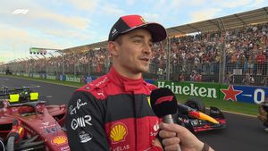 Charles Leclerc Kalahkan Max Verstappen dalam Perebutan <i>Pole Position</i> F1 GP Australia, Lewis Hamilton Kelima