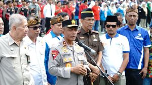 Ribuan Buruh Apel Bareng Polisi di Bandung, Kapolda Jabar Tebar Tagline 'Sauyunan Jaga Lembur'
