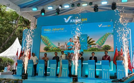 Taksi Vietnam Xanh SM Resmi Mulai Operasional Hari Ini di Indonesia dengan VinFast VF e34